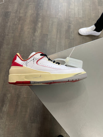 Jordan 2 Low Off-White Varsity Red