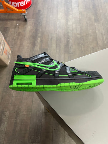 Nike Off-White Rubber Dunk Low Green Strike