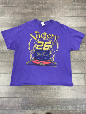 Crown Royal Racing Tee Vintage Tee Purple