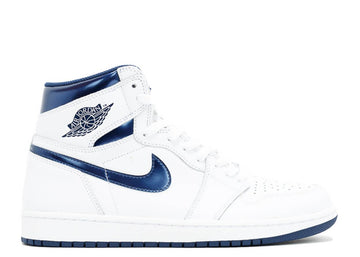 AIR JORDAN 1 RETRO HIGH OG 'METALLIC NAVY'