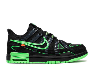 NIKE OFF-WHITE X AIR RUBBER DUNK 'GREEN STRIKE'