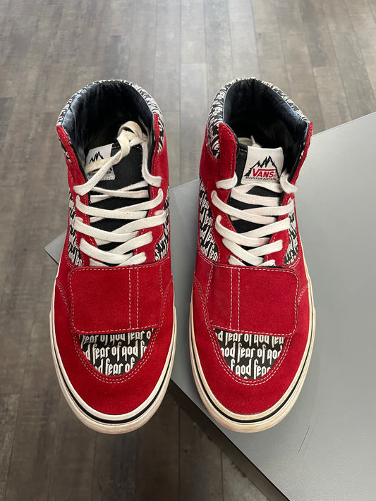 Vans Mountain Edition Fear Of God Red