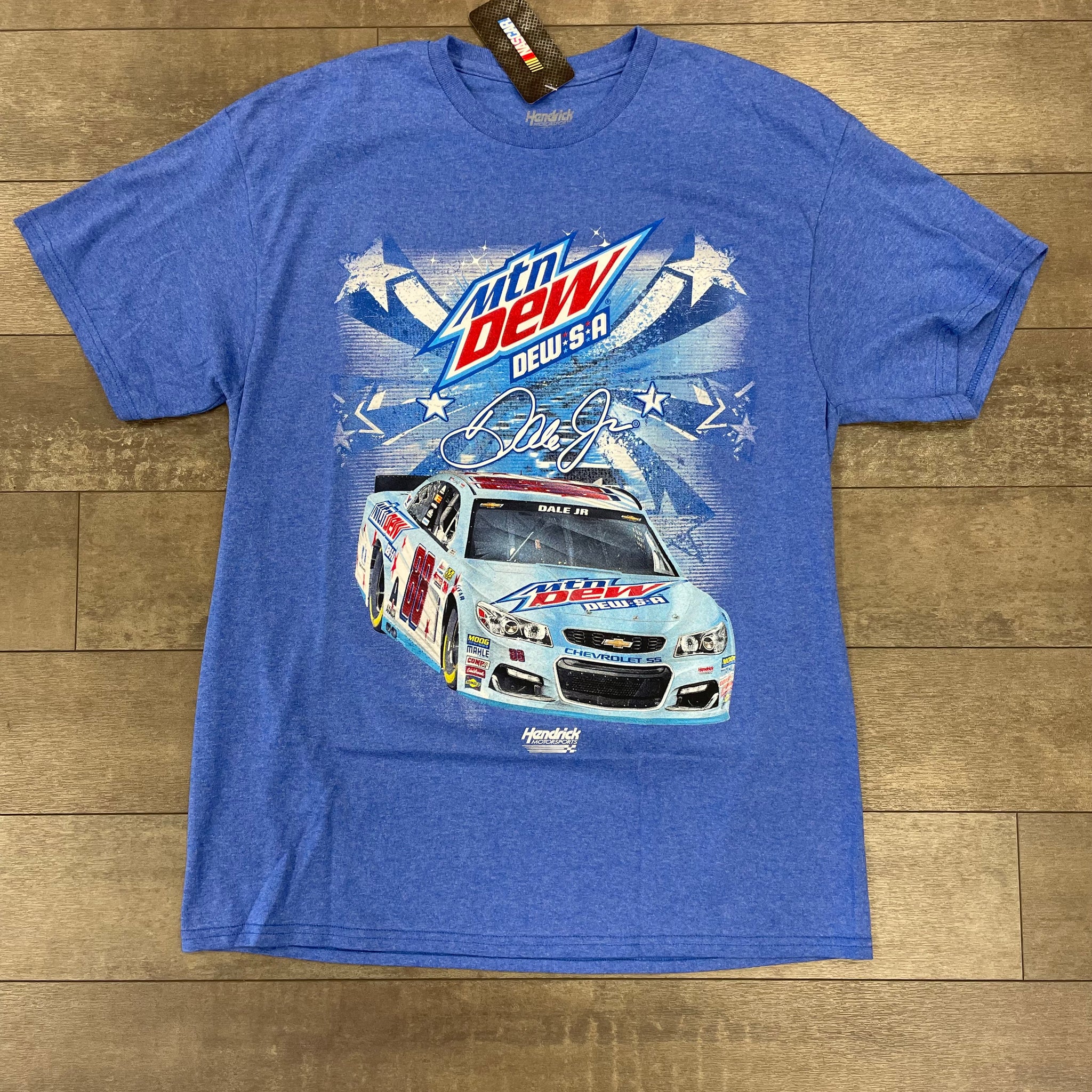 DALE JR. MTN DEW Racing Tee