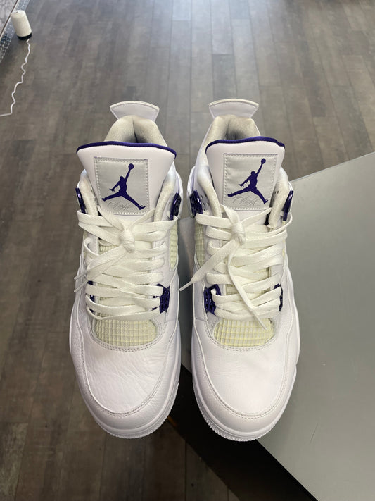 Jordan 4 Metallic Purple