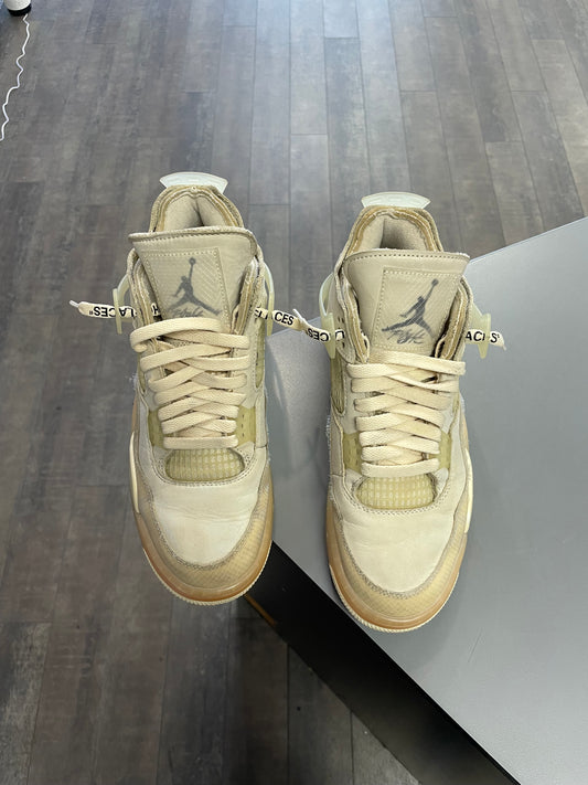 Jordan 4 Off-White Sail