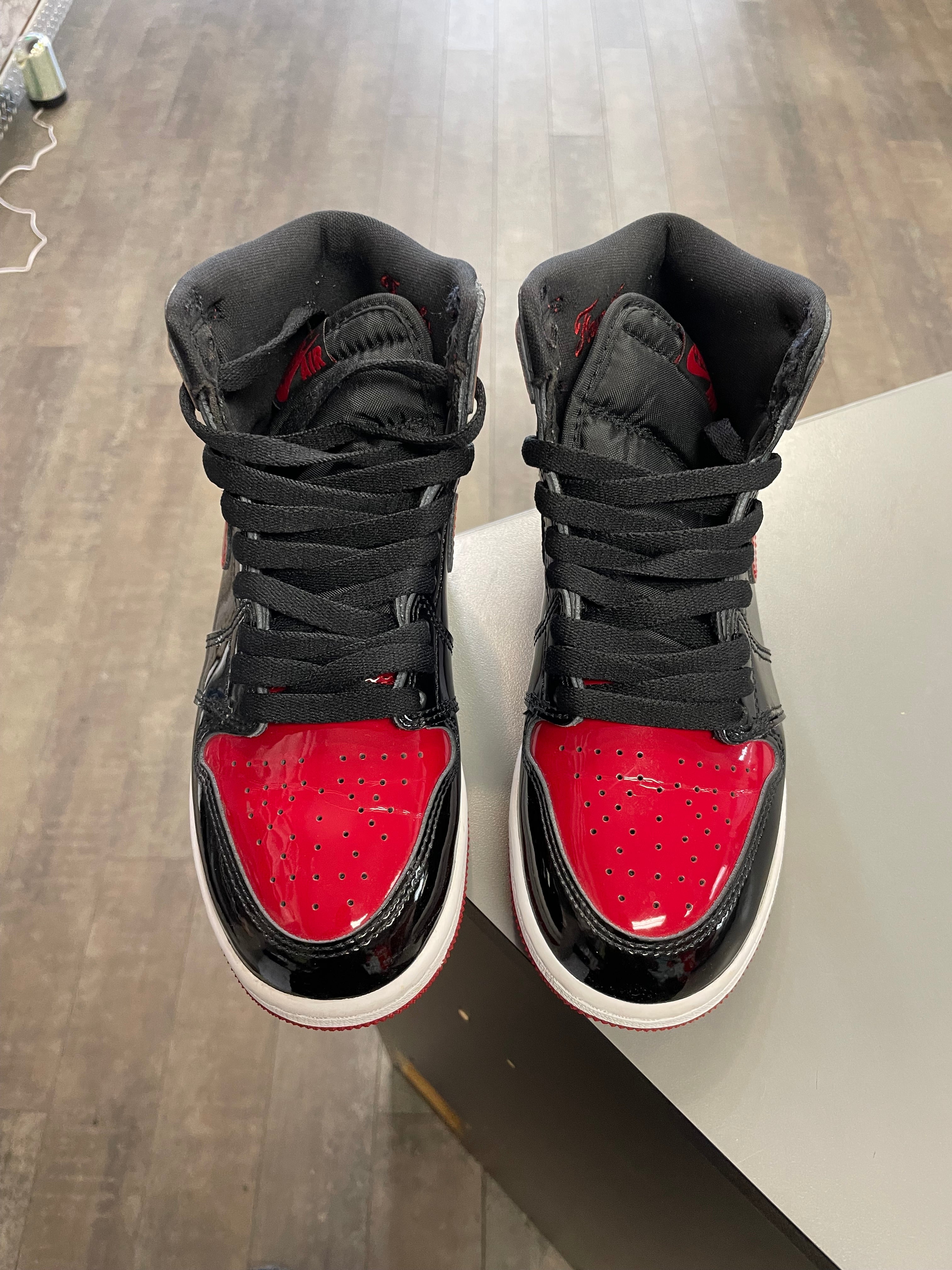 【即購入OK！】NIKE Air Jordan 1Patent Bred Where To Buy The Jordan 1 Patent Bred