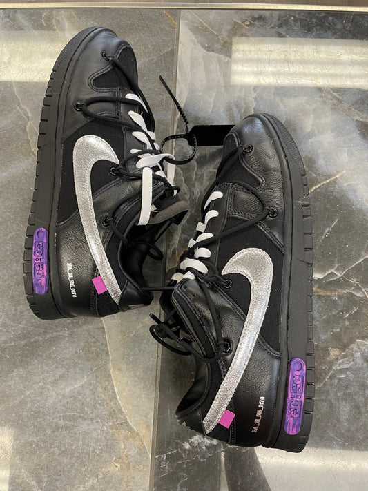 Nike Dunk Low Off-White ‘Lot 50’ - PreOwned