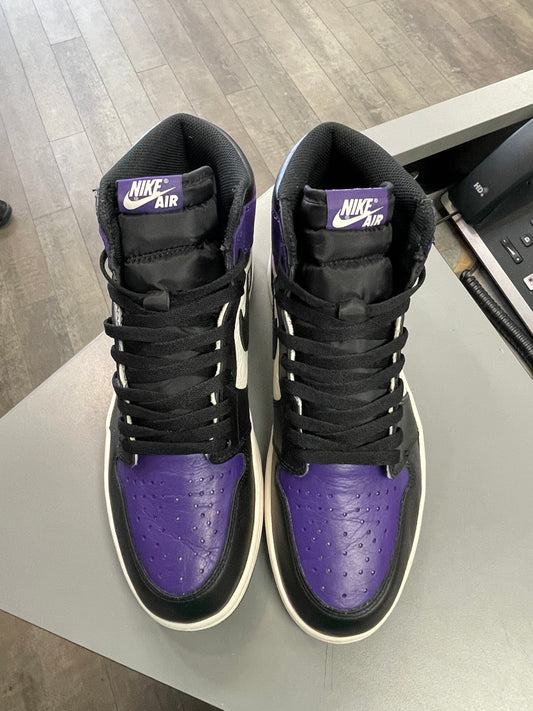 Jordan 1 Court Purple