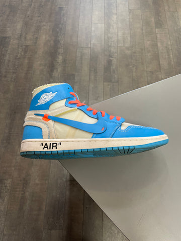 Jordan 1 Off-White UNC (No Box.)