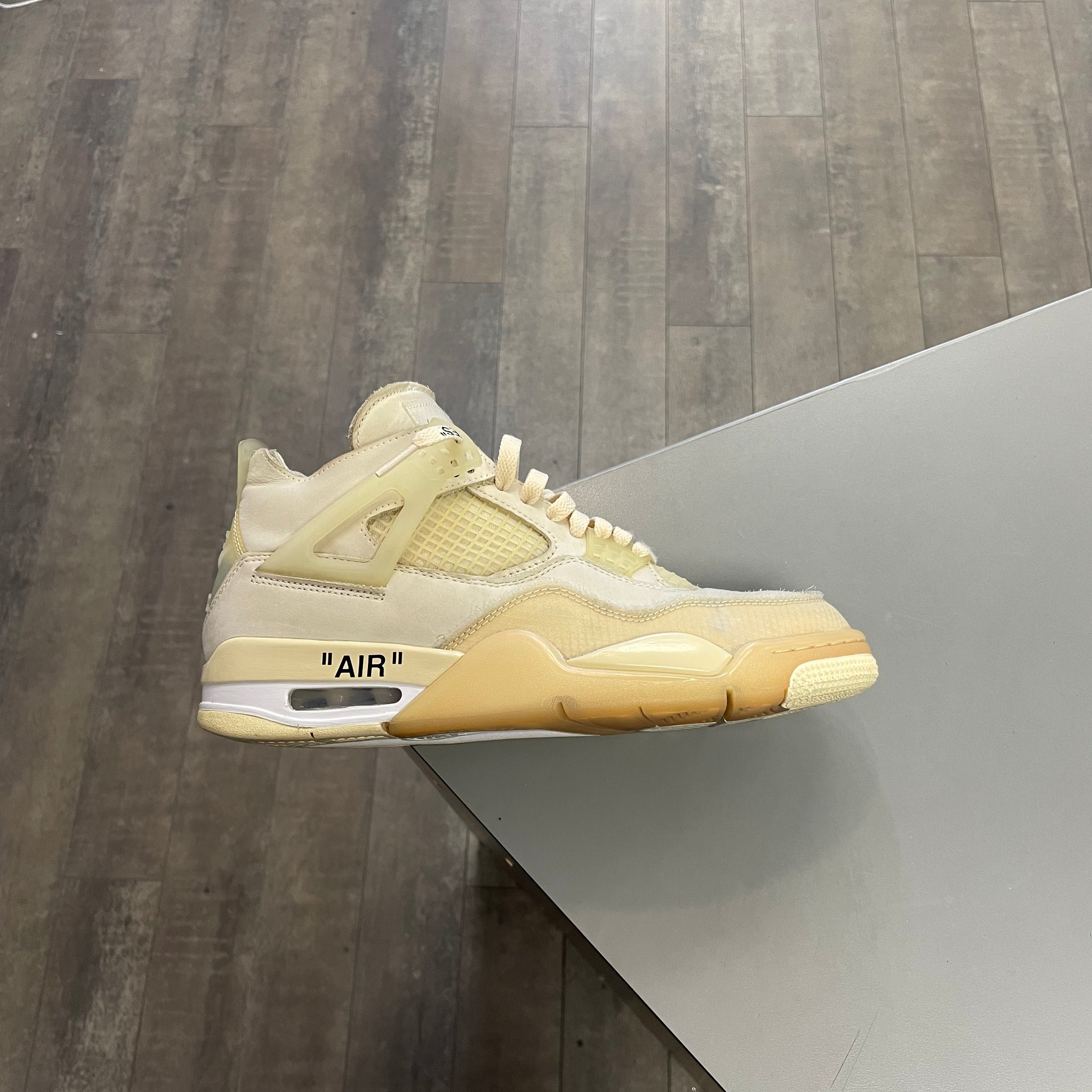 Jordan 4 Off-White Sail