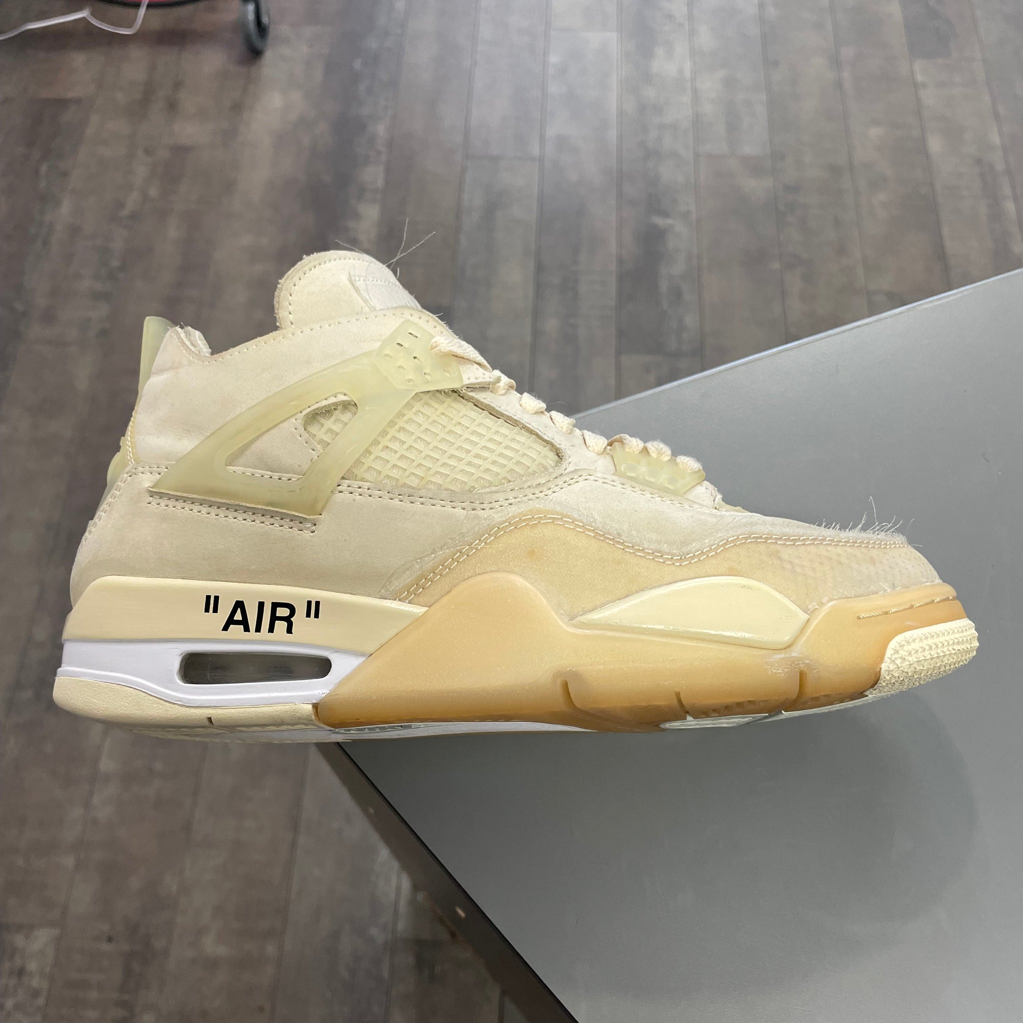Jordan 4 Off-White Sail