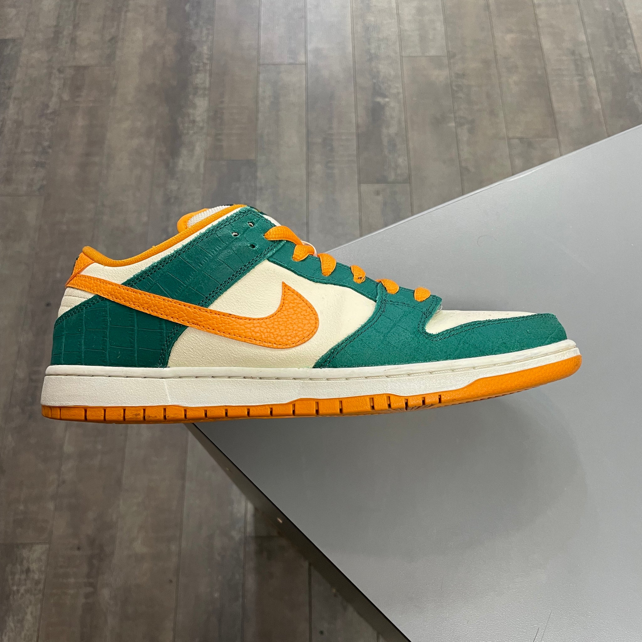 Nike Dunk Low Sb Legion Green Pine Kumquat 2014