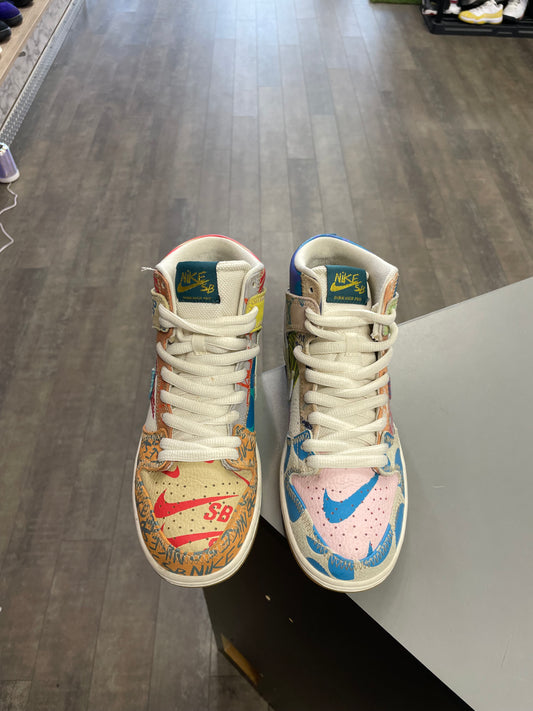 Nike SB Dunk High Thomas Campbell What the Dunk (No Box.)