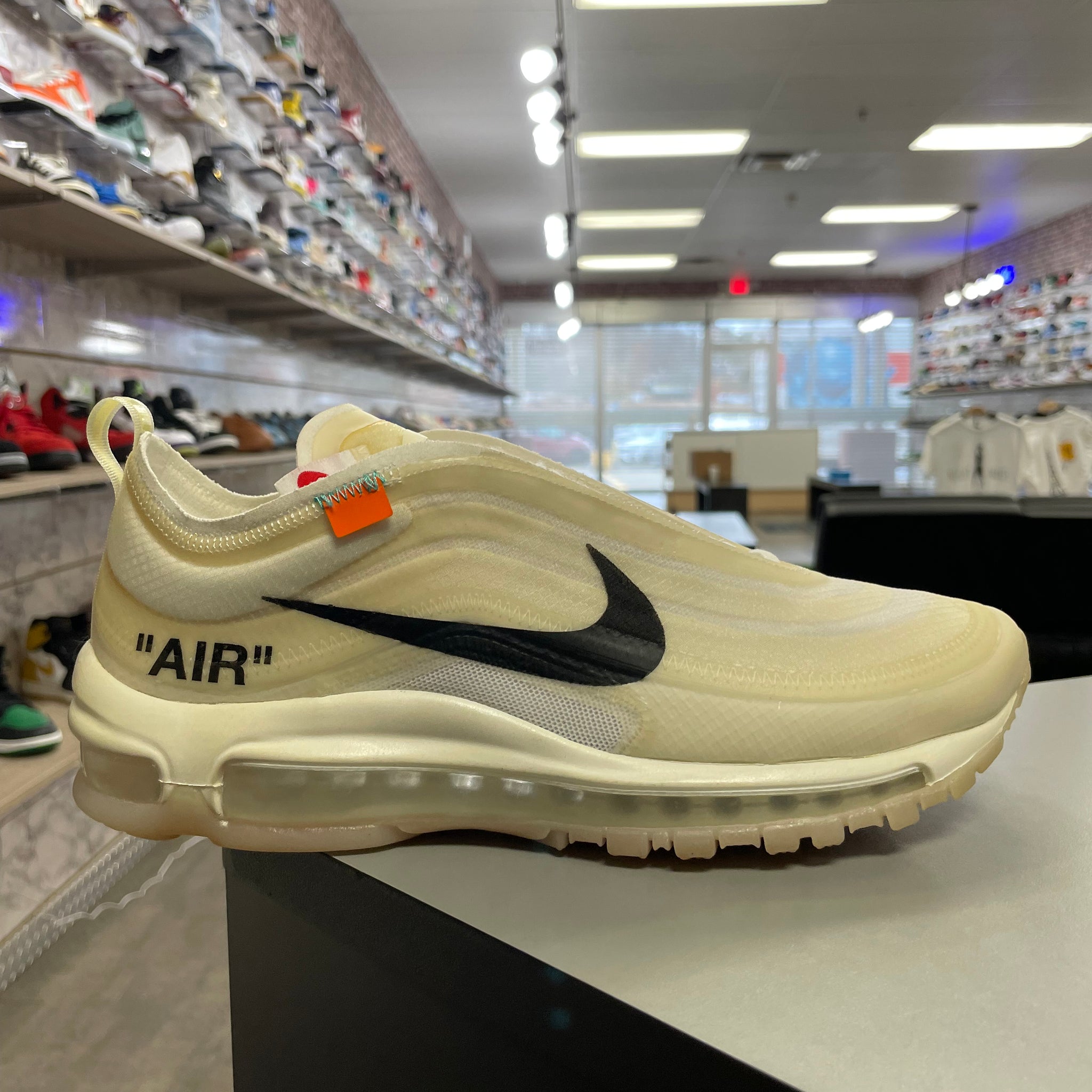 Nike Off-White Air Max 97 OG White (Yellowing.)