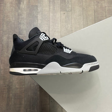 Air Jordan 4 Black Canvas