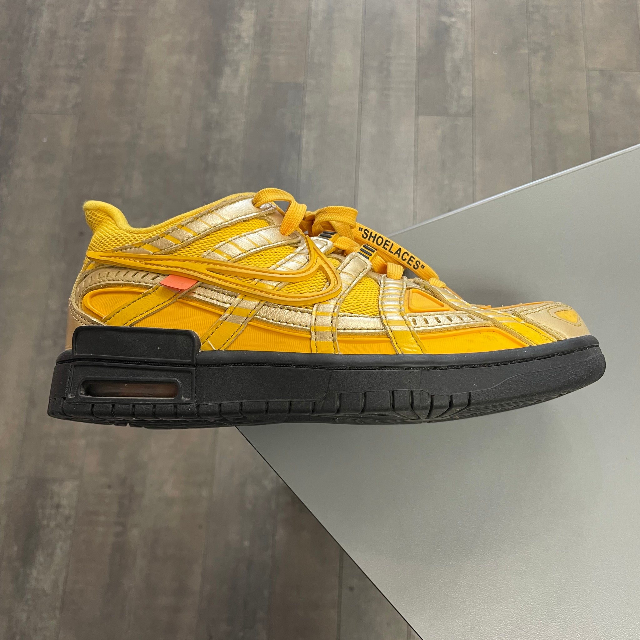 Nike Dunk Low Off-White Rubber Dunk Univeristy Gold