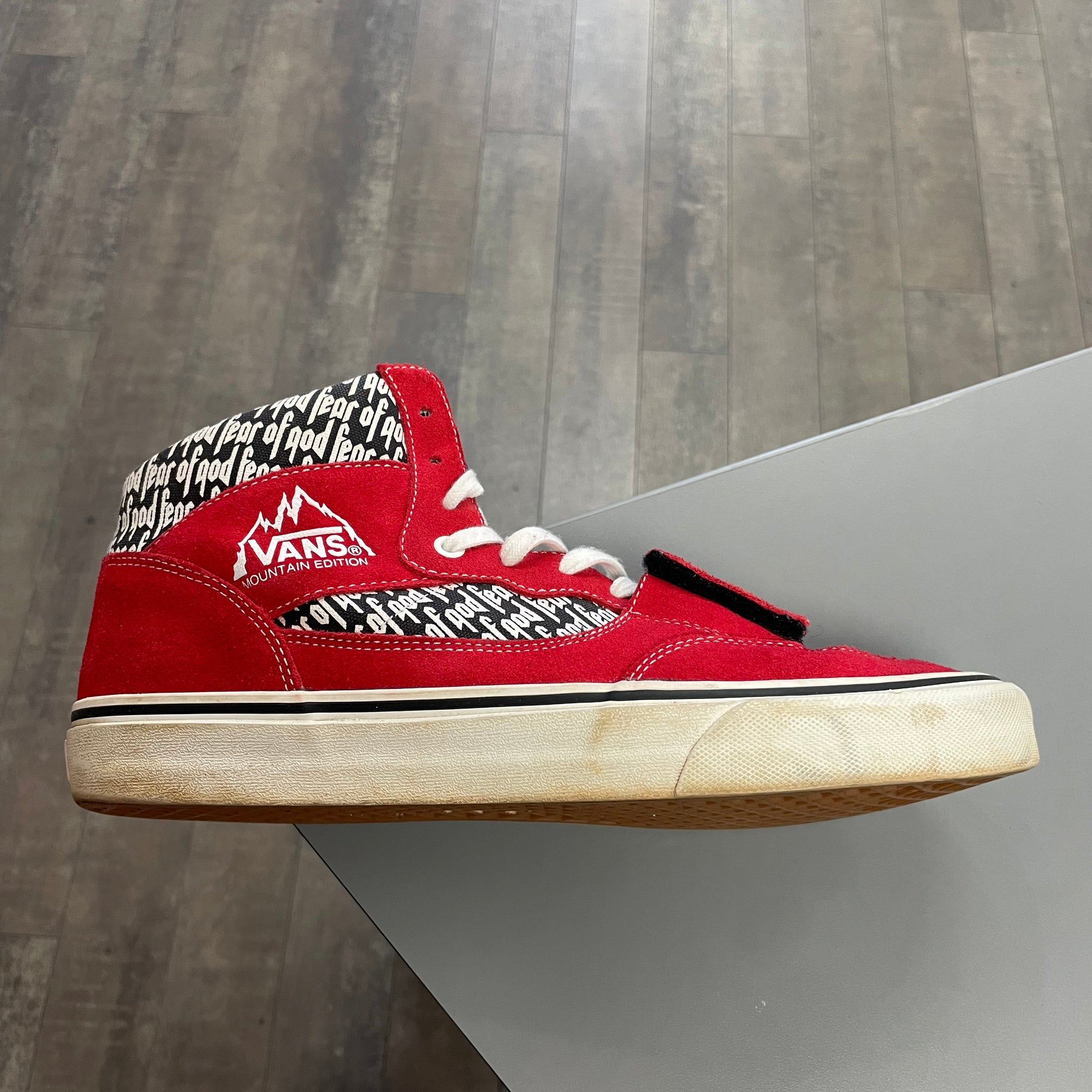 Vans Mountain Edition Fear Of God Red