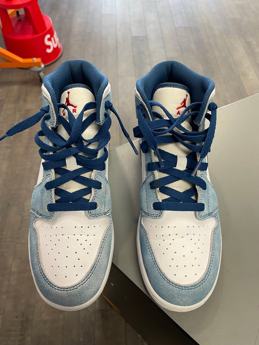 Jordan 1 Mid Hyper Royal
