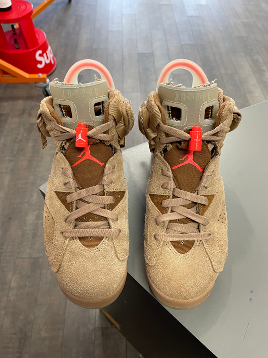 Jordan 6 Travis Scott British Khaki