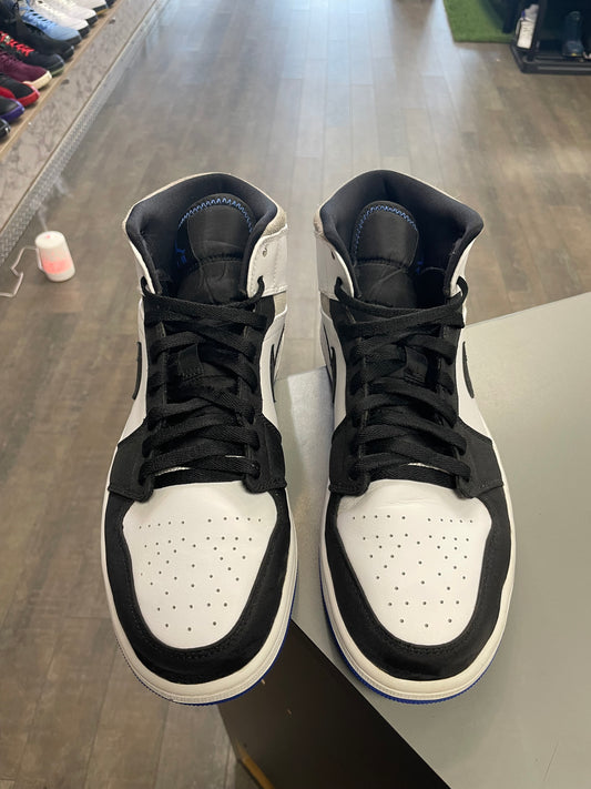 Air Jordan 1 Mid SE Royal Black Toe