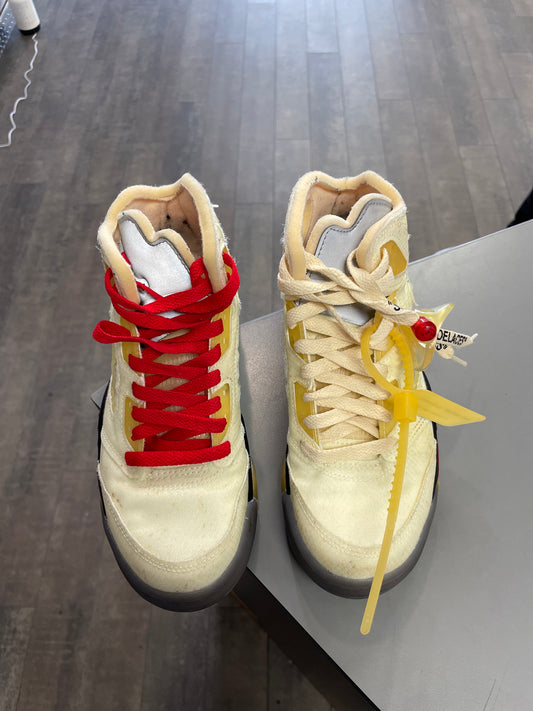 Jordan 5 Off White Sail