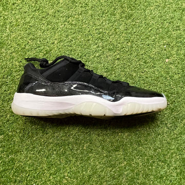 PREOWNED AIR JORDAN 11 RETRO LOW 'BARONS'