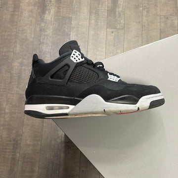 Air Jordan 4 Black Canvas