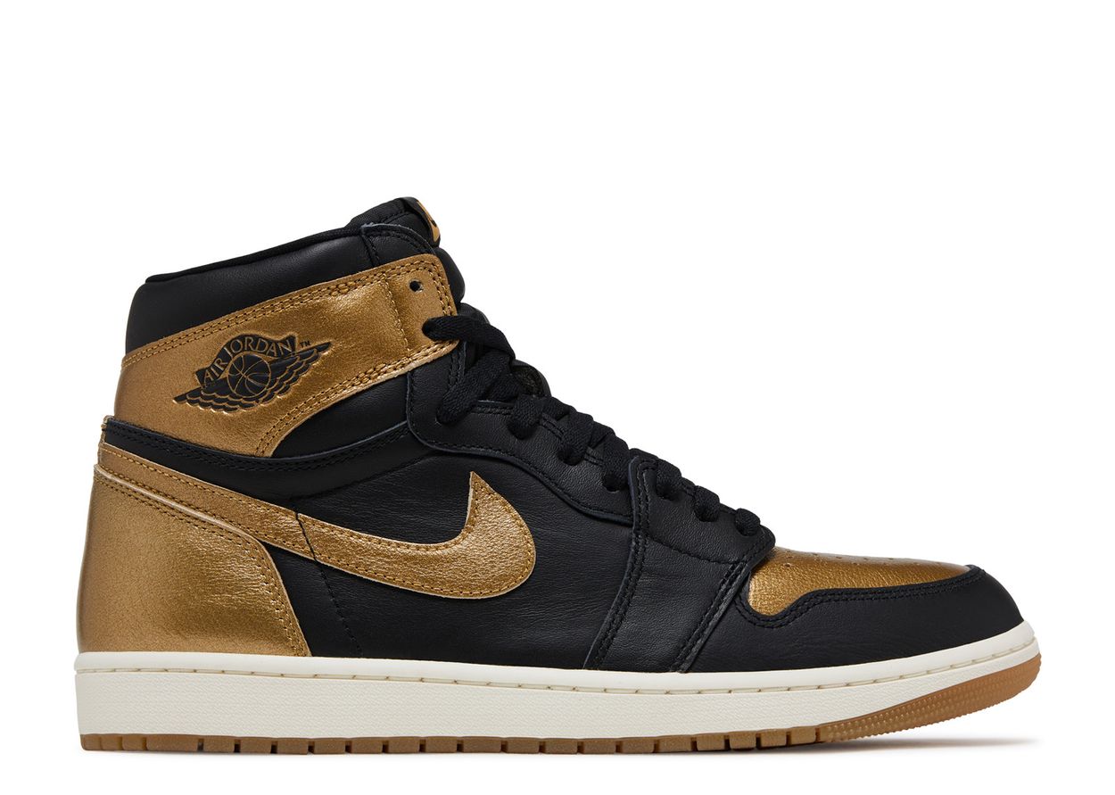 Jordan 1 Black Metallic Gold