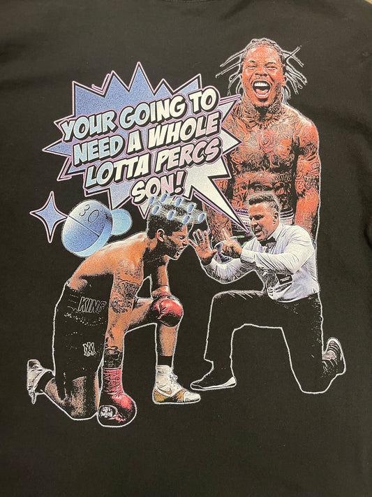 Hype X Streetwear X Very Rare Whole Lotta Boxing Tee Black