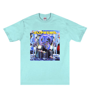 Supreme Richest Tee Turquoise