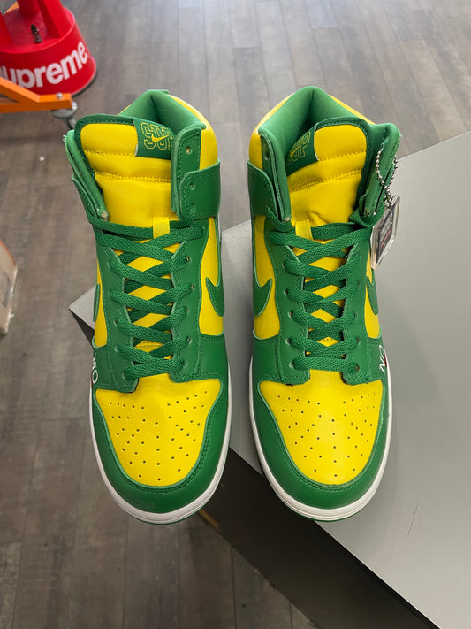 Nike Dunk High SB Supreme By Any Means Necessary Bazil