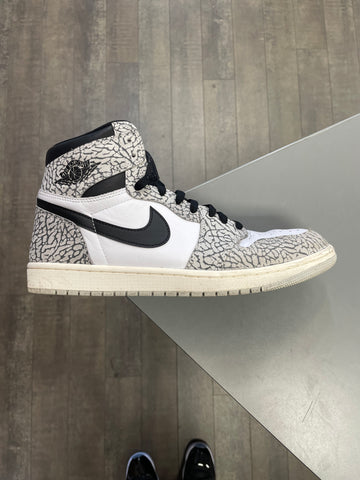 Air Jordan 1 White Cement