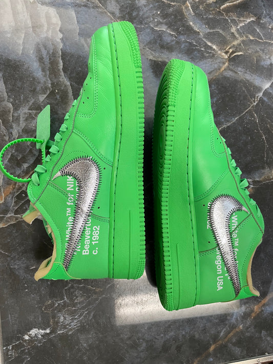 Nike Off-White Air Force 1 Low ‘Brooklyn’ • Pre-Owned