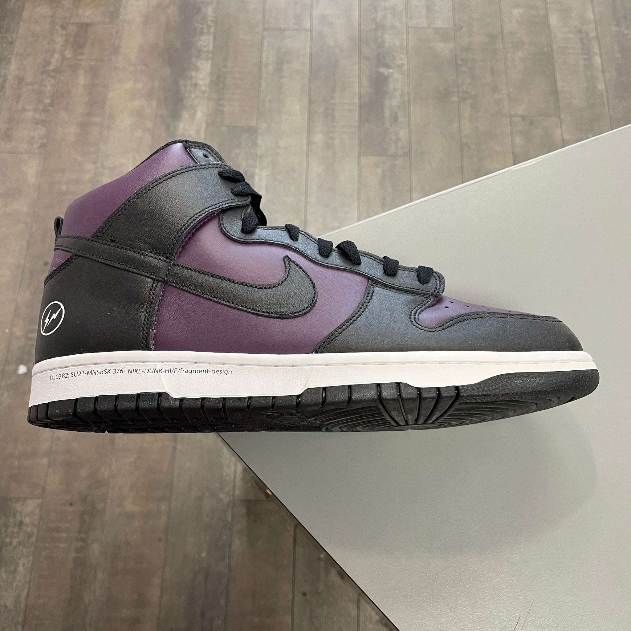 Nike Dunk High Fragment (Yellowing.)