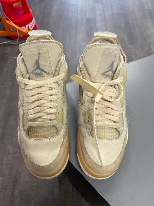 Jordan 4 Off-White Sail