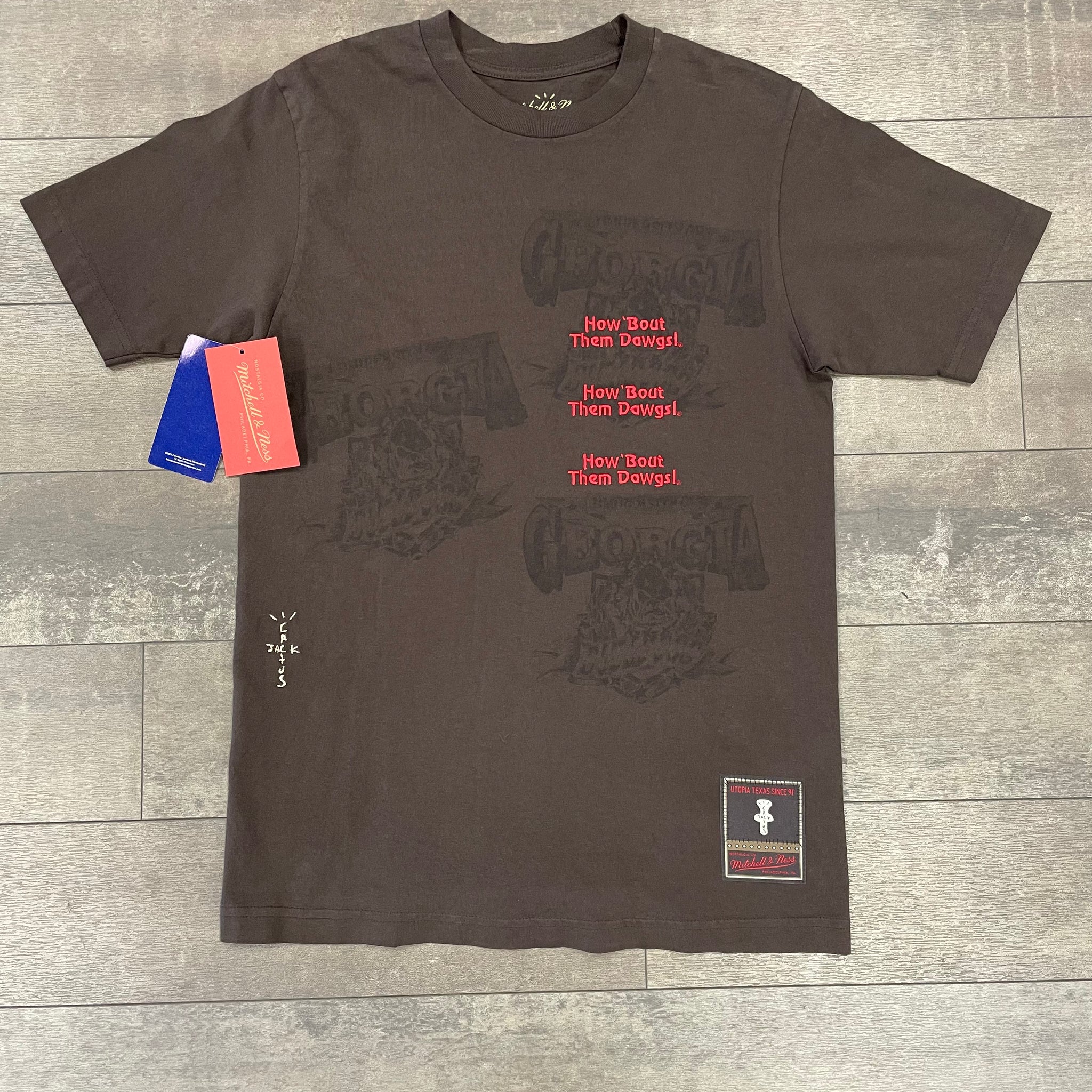Travis Scott Mitchell & Ness Tee