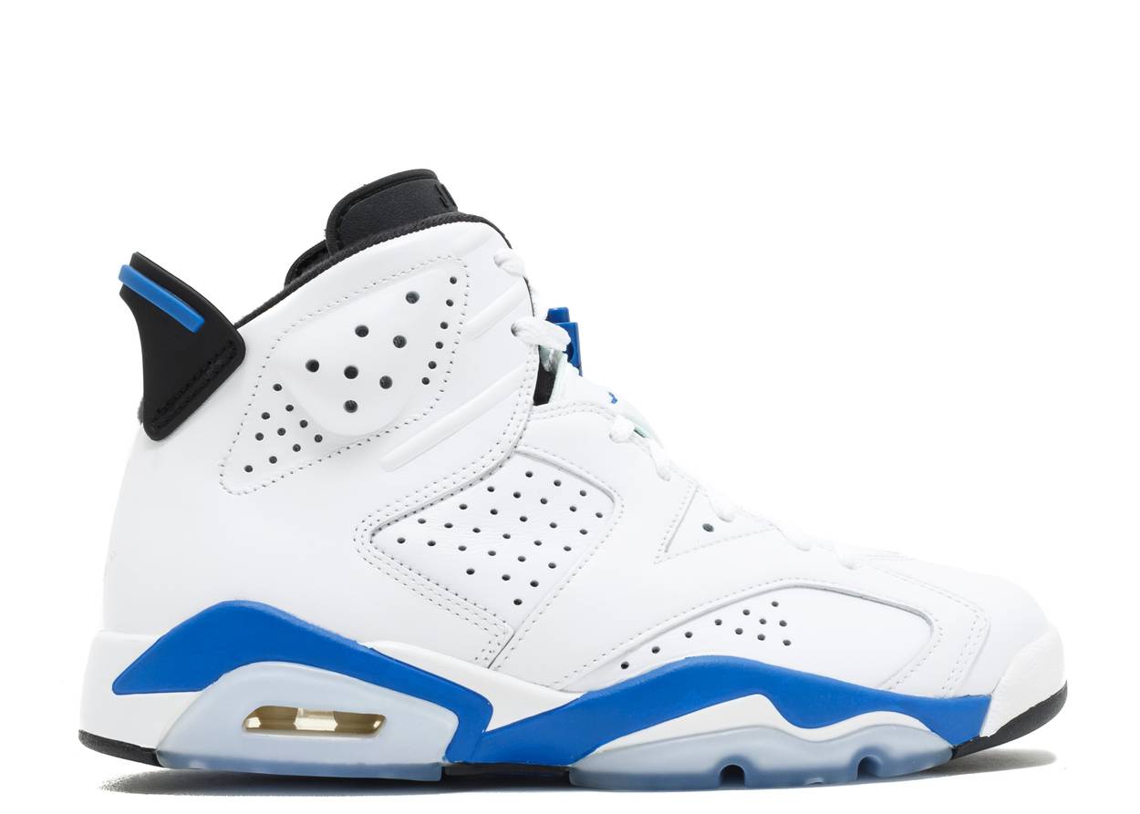 AIR JORDAN 6 RETRO 'SPORT BLUE' 2014